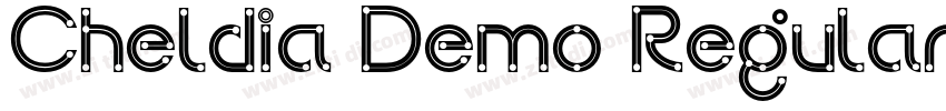 Cheldia Demo Regular字体转换